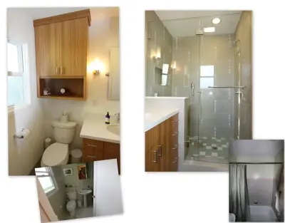 Modern Kitchen and Bathroom Renovation — Home Renovation & Remodeling Services project by Nunley Custom Homes