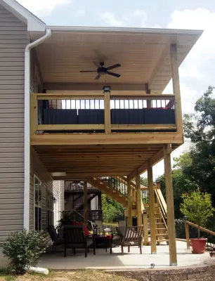 Tiered Canopy Patio — Home Renovation & Remodeling Services project by Trueson Exteriors