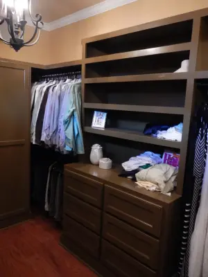 Bespoke Walk-in Closet Renovation by Duhon Home Improvement, LLC