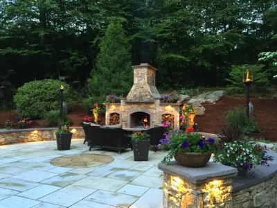 StoneFire Outdoor Living - Outdoor Lighting Installation in Westborough, MA