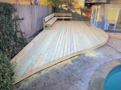 Verandas and Patios — Home Renovation & Remodeling Services project by Red Rock Log Homes Of Oklahoma