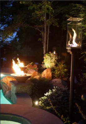 StoneFire Outdoor Living - Outdoor Lighting Installation in Westborough, MA