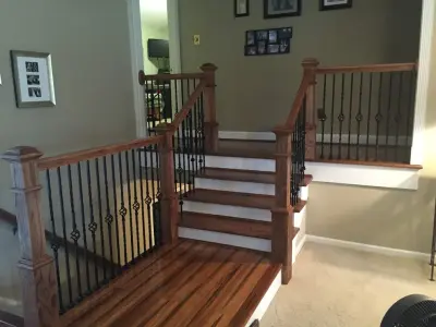 Personalized Railings by Badin Lake Builders