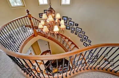 Personalized Staircase — Home Renovation & Remodeling Services project by Haylett Homes