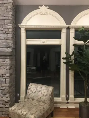 Bespoke Trimmed Windows — Home Renovation & Remodeling Services project by N. Alan Stauber DBA Quality Carpentry
