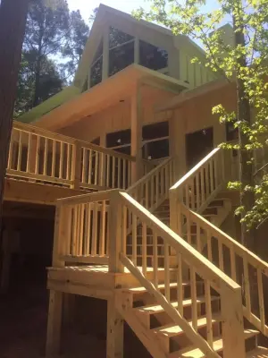 Platform and Steps — Home Renovation & Remodeling Services project by Scott E. Redfearn, Inc.