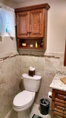 Danoski Bathroom Renovation — Home Renovation & Remodeling Services project by Triangle Cabinet & Specialty Company