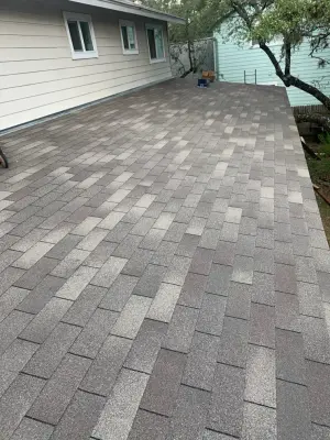 David's patio shelter — Home Renovation & Remodeling Services project by East Austin Carpenters