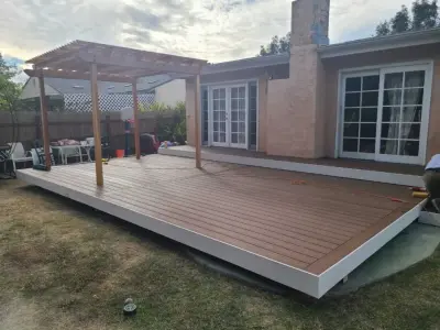 Deck and Small Cabana Project — Home Renovation & Remodeling Services project by Valley Habitats, Inc.