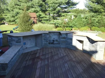 Outdoor Kitchen — Landscape Design project by Back To Nature Home & Garden