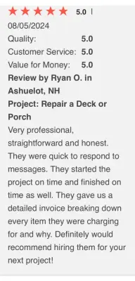 Cote's Remodeling - Patio Design & Installation in Sanbornton, NH