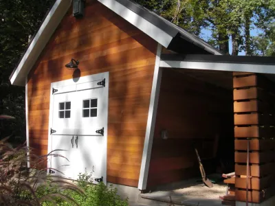 Potting Shed with Living Roof by Back To Nature Home & Garden