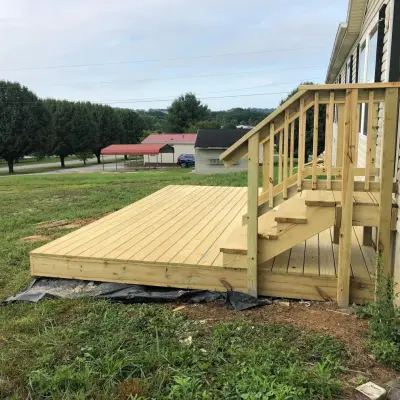 Deck | Fresh Construction — Home Renovation & Remodeling Services project by Kronemeyer's Repair Services
