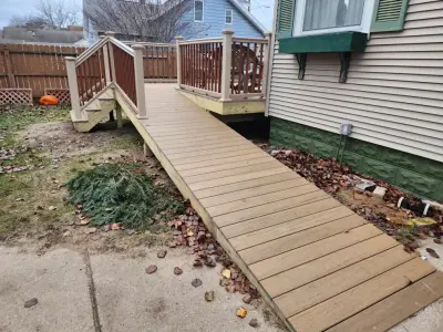Platform Incline — Home Renovation & Remodeling Services project by Michigan Construction Services