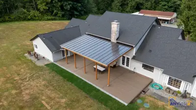 Deck Renovation and Pergola Canopy by Anyvision Home Remodeling