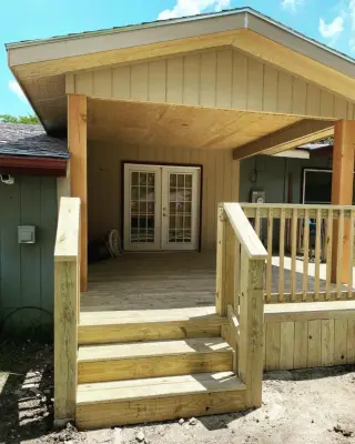 Alfresco Living Area — Home Renovation & Remodeling Services project by Kansas Rebuilders