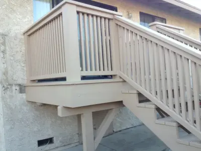 Deck with Spindel Railing in Thousand Oaks — Home Renovation & Remodeling Services project by Graham Hallissey Construction