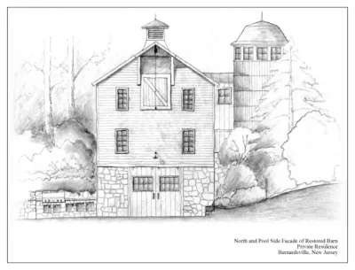 Reclaimed Barn for a New Pool House — Landscape Design project by Back To Nature Home & Garden