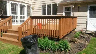 balconies and patios — Home Renovation & Remodeling Services project by A&B Home Repair