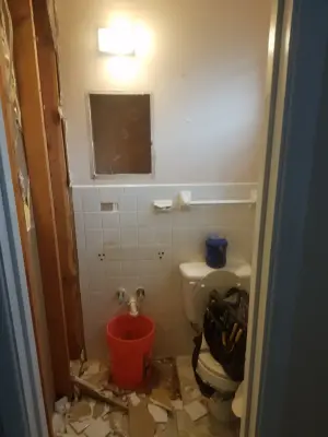 Denison, TX Bathroom Renovation — Home Renovation & Remodeling Services project by Higgins Contracting