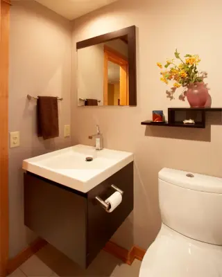 Culinary and Dining Space with Half Bath — Home Renovation & Remodeling Services project by Sylvestre Remodeling & Design