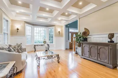 Dix Hills Living Room Transformation by Galante Building & Renovations, Inc.
