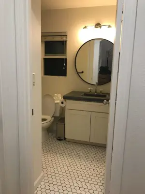 Lower Level Bathroom Renovation — Home Renovation & Remodeling Services project by Roman Electric & Construction