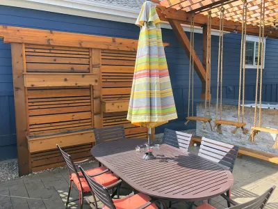 Backyard Bar — Landscape Design project by Sundial Designs, Inc. in Denver