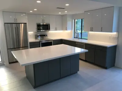 Dr. Glick Contemporary Kitchen Remodel by Generations West