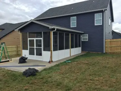 Clarksville Patio Enclosure — Home Renovation & Remodeling Services project by Merrell Home Improvement