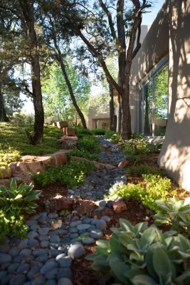 Santa Fe Mountain Residence — Landscape Design project by Surroundings Studio
