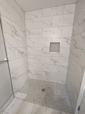 Bolivar Shower E. — Home Renovation & Remodeling Services project by Andre's Creative Homes, L.L.C.