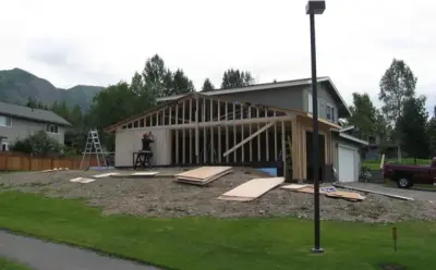 Eagle Creek Garage — Home Renovation & Remodeling Services project by Alborn Construction