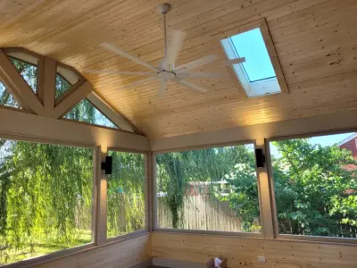 East Nashville Enclosed Porch — Home Renovation & Remodeling Services project by Kramer Projects