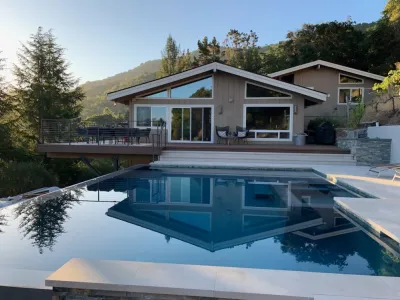 Los Gatos Hillside Pool — Landscape Design project by T.H.Norton Landscape Architecture, Inc. in Los Gatos