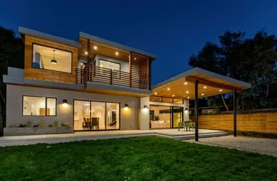 Contemporary Rear Yard — Landscape Design project by T.H.Norton Landscape Architecture, Inc. in Palo Alto