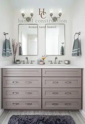 Chesterfield Bathrooms with En Suite by Hamtil Construction, LLC
