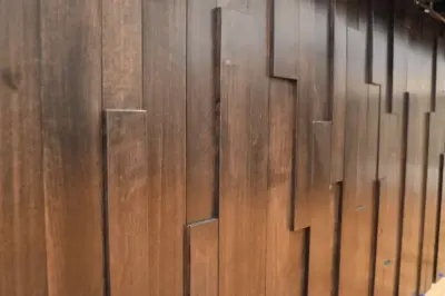 Wooden Wall Entertainment — Home Renovation & Remodeling Services project by Hand Craft By Cuffe, LLC