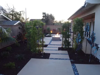 Coral Cove Modern Project — Landscape Design project by Team G7 Landscape Design & Construction