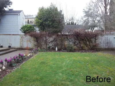 Every Door of the House (Almost) Opens Into The Garden — Landscape Design project by Terra Design in Seattle