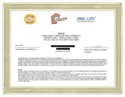 OUTDOOR COATING — Home Renovation & Remodeling Services project by ValueCrafters Remodeling Inc.