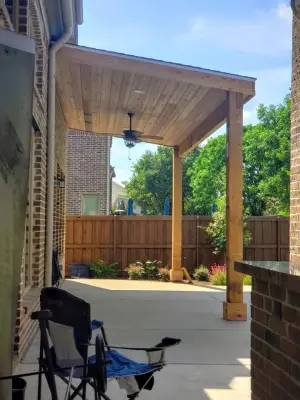 Tailored Patio Construction by Texas Built Construction