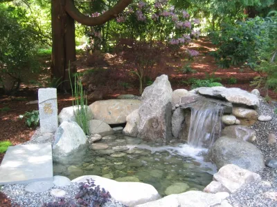 Zen Water Garden — Landscape Design project by Terra Design