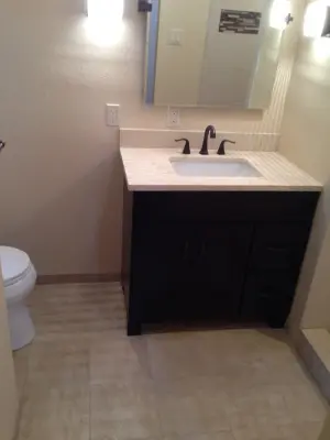 Falls Creek Dual Bathroom Renovation — Home Renovation & Remodeling Services project by JITA Contracting, Inc