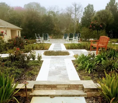 Travertine — Landscape Design project by Terranova Landscapes & Designs Inc. in Tampa