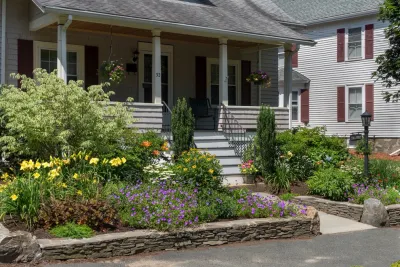 Sunny Front and Shady Back Garden Design — Landscape Design project by Terrascapes Landscape Design in Melrose