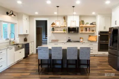 Rustic Kitchen Retreat by Sustainable Solutions Of VA