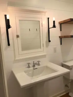 Country House Bathroom by Duhon Home Improvement, LLC