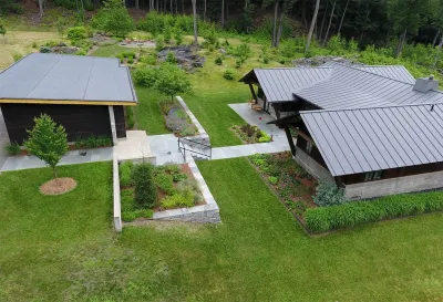A Contemporary Landscape in Southern Vermont — Landscape Design project by Julie Moir Messervy Design Studio (JMMDS)