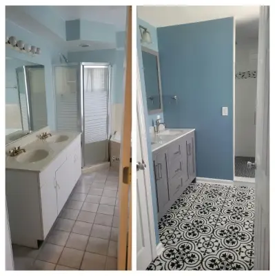 Bathroom Renovation — Home Renovation & Remodeling Services project by JW Associates, Inc.